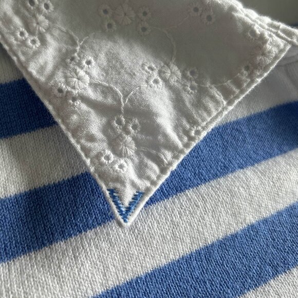 2000s Striped Half Sleeve Polo Shirt ASO Taylor McKessie High School Musical 2 - Picture 5 of 9